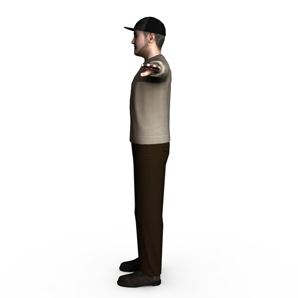 3d model of casual male 03 - Casual Male 03... by ignisfatuus